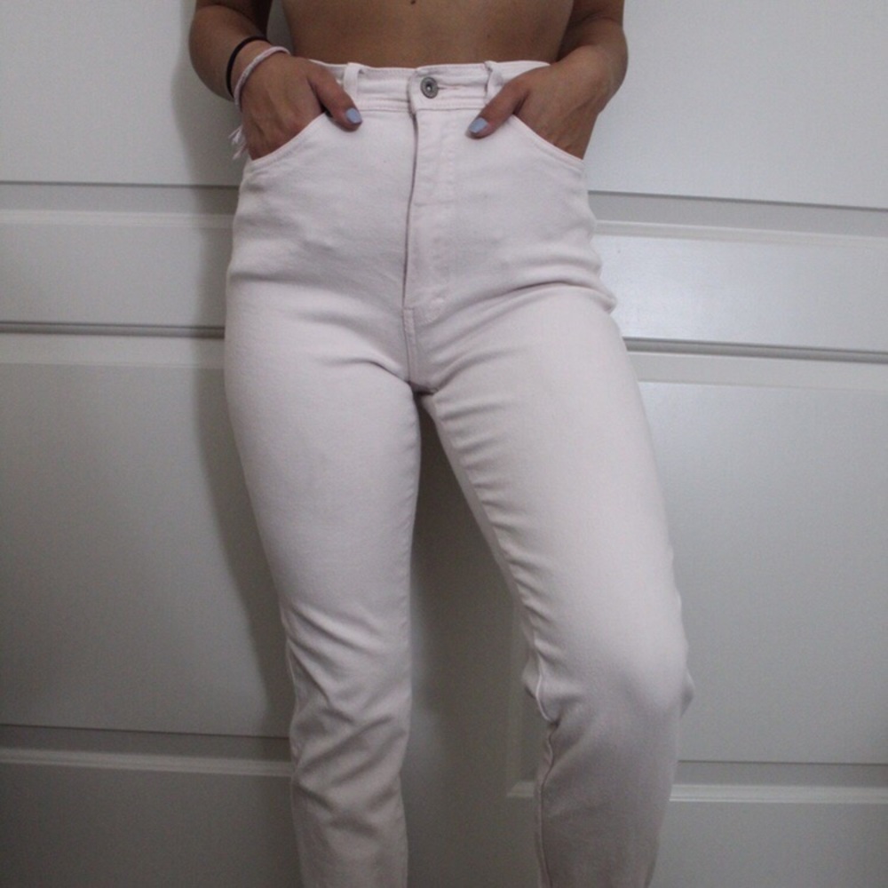 White Vintage Jeans